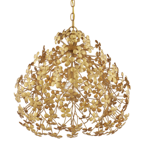 Cloverfield Gold Pendant - Elegant Shamrock-Inspired Ceiling Light Fixture for Glamorous Spaces