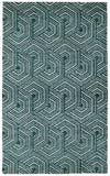 Colton Modern Geometric Rug - Stain Resistant, Soft Polyester Pile for Stylish Home Decor Solutions