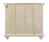 Moti Flos 2-Door Cabinet in Distressed White Finish 43009018