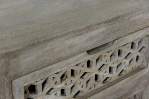 Moti Halle 5-Drawer Hand-carved Tall Chest 43015002