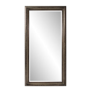 Howard Elliott Nancy Floor Mirror - Oversized Rectangular Design With Intricate Detailing For Elegant Home Décor Gold Wood 43034-howard-elliott