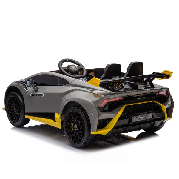 English Elm Lamborghini Huracan Sto 24v Kids Ride on Drift Car with Led Lights and Remote W1578P210768
