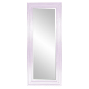 Howard Elliott Delano Contemporary Mirror - Beveled Elegance With Stepped Wood Frame For Stylish Home Decor Purple Wood 43057li-howard-elliott