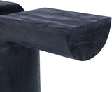 Tee Black Console Table 430Black-T Meridian Furniture