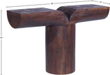 Tee Brown Console Table 430Brown-T Meridian Furniture