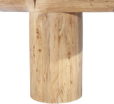 Tee Oak Console Table 430Oak-T Meridian Furniture