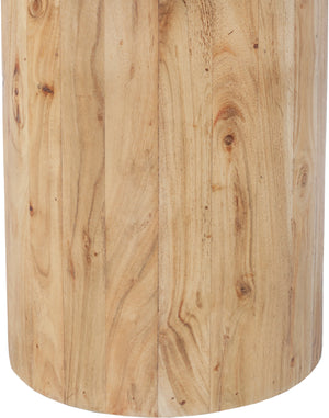 Tee Oak Console Table 430Oak-T Meridian Furniture