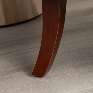 Crestview Collection Modern Indigo Accent Chair - Stylish Comfort For Your Living Room With Sturdy Legs And Plush Cushion White Polyester Evfzr4351owht