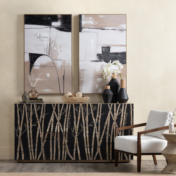 Crestview Collection Oak Lines - Elegant Wall Decor By Crestview - Stylish Home Accent For Modern Interiors, China-made   Cvtop3408