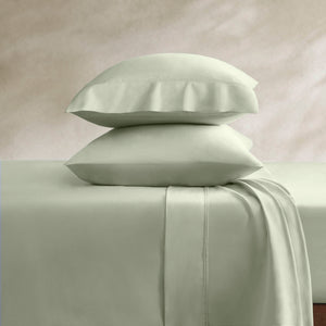 English Elm 5 Egyptian Cotton Split King Sateen Sheet Set with Deep Pockets Breathable Luxurious Feel Sage 5 L x 14 W x 12.25 H B035P381331