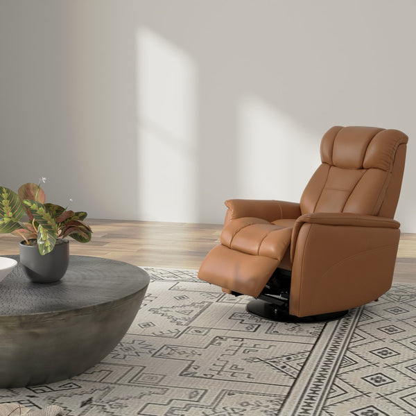 English Elm Global Home Swivel Glider Recliner In Oslo Antelope - Adjustable Comfort, Stylish Design & Durability B339P323103
