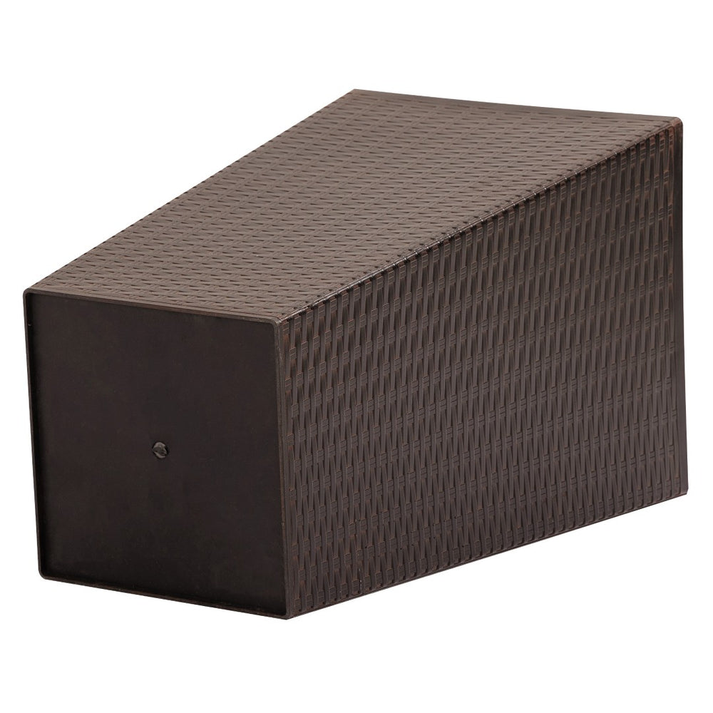 English Elm Outsunny Set Of 3 Stylish Tall Planters With Drainage Holes For Indoor & Outdoor Use – Brown Color! W2225P174481-GIGA