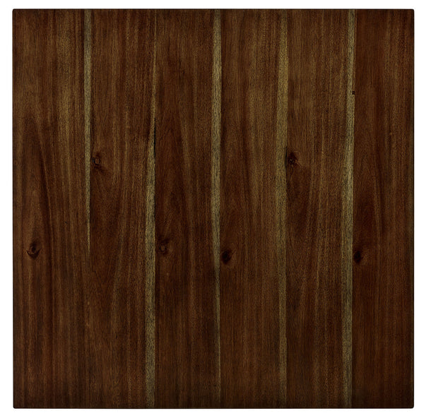 English Elm Transitional Counter Height 3pc Dining Set with USB Charging, Storage Shelves & Padded Seats Dark Brown,Walnut 40 L x 40 W x 12 H B2741P383857