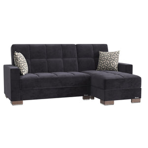 English Elm Primenest Nimbusflow Convertible Chaise Lounge With Storage - Modern Comfort & Click-Clack Design B030P303541-GIGA