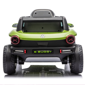 English Elm 12v Licensed Volkswagen Beetle Ride on Car with Remote Control and Suspension for Kids Green W1578P418186