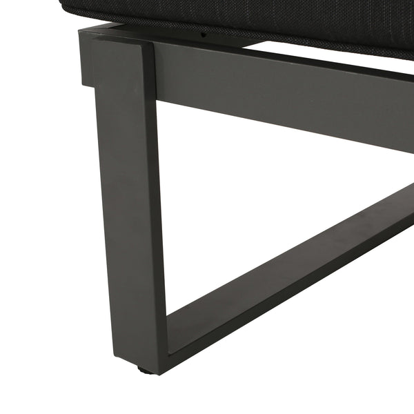 English Elm Christopher Knight Home® - Sterling Right Arm Sofa Seater – Modern Lightweight Aluminum Frame, Water-Resistant Cushions & Style 68036.00FGRY