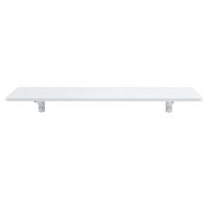English Elm Laundry Room Wall Mounted Fold Down Table Steel Brackets Eco Wood Space Saving W3875P373145
