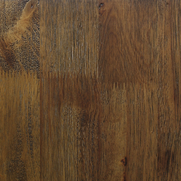 English Elm Amarillo Rustic Golden Brown Counter Height Dining Table — Solid Wood, Minimalist Design, Rich Grains B062P335877