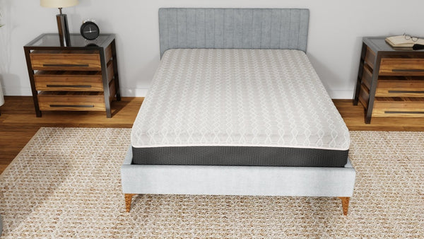 English Elm Copper Infused Plush Hybrid Mattress with Pocketed Coils and Cooling Foam Cover B047P300734