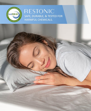 English Elm Tempagel Restonic Plush Hybrid Mattress Cooling Gel Foam with Lumbar Coil Support B123P299717