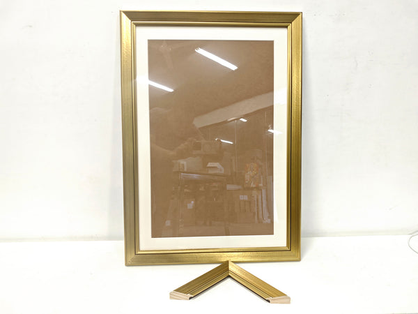 English Elm 20X28 Solid Wood Picture Frame - Elegant Replaceable Canvas Art Holder With Shatter-Resistant Glass T3976P383248