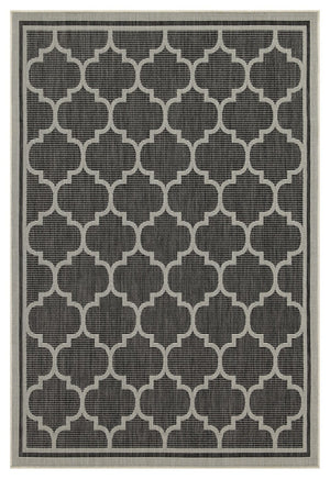 English Elm Sunshine Anthracite 5'3" X 7'3" Indoor/Outdoor Area Rug - Durable, Stylish, Kid & Pet Friendly Design B186P198866-GIGA