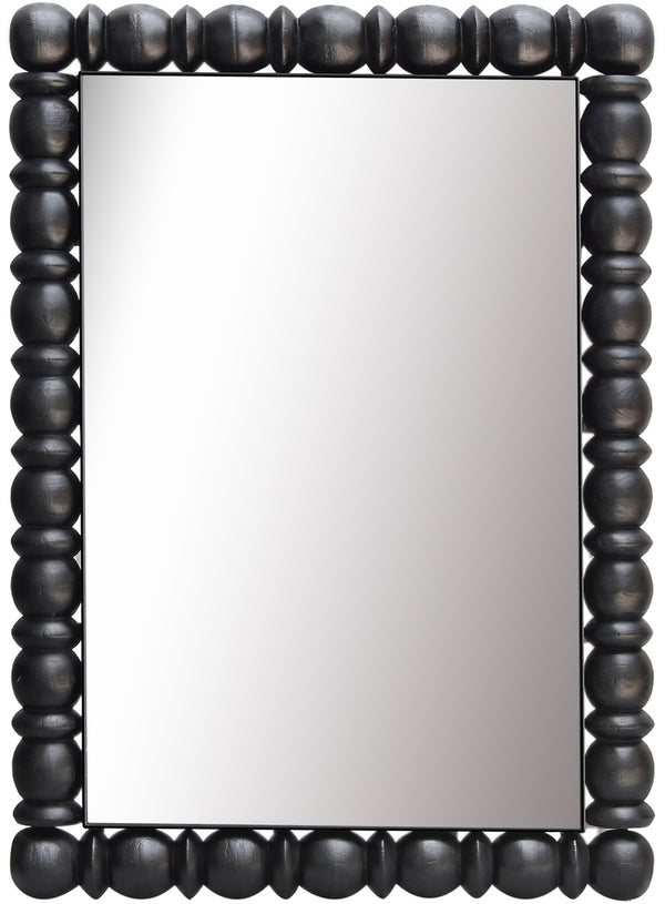 Aubrey Black Mirror 437Black-36M Meridian Furniture