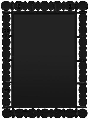 Aubrey Black Mirror 437Black-36M Meridian Furniture