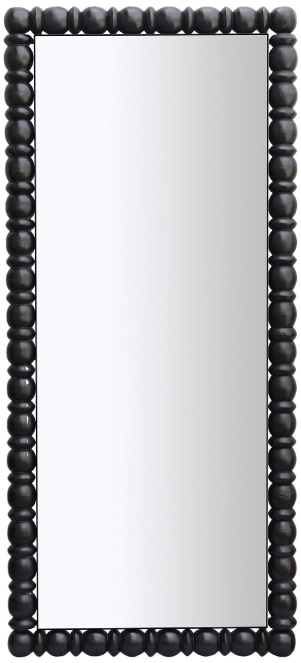 Aubrey Black Mirror 437Black-65M Meridian Furniture