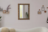 Aubrey Brown Mirror 437Brown-36M Meridian Furniture