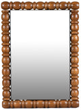 Aubrey Brown Mirror 437Brown-36M Meridian Furniture