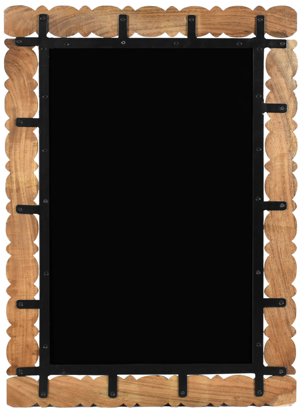 Aubrey Brown Mirror 437Brown-36M Meridian Furniture