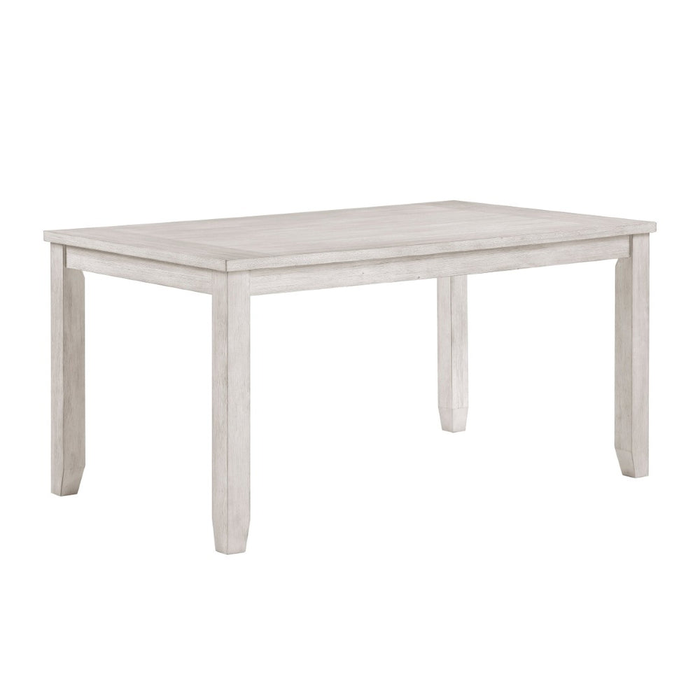 English Elm Modern Farmhouse Rectangular Dining Table Seats 6 Acacia Wood Distressed Finish B011P416558