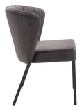 Aimee Dining Chair - Set of 2 Gray 109679 Zuo Modern