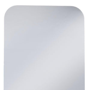 HomeRoots 35" Modern Frameless Bathroom Vanity Mirror - Sleek Design for Bright Spaces & Easy Installation 438327