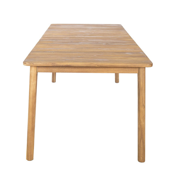 English Elm Visola Solid Acacia Outdoor Dining Table Seats 8 Teak Finish Patio Garden N775P367562T