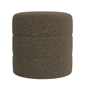English Elm Soa Woven Fabric Cube Ottoman with Tray Lid and Hidden Storage for Living Rooms Brown B056P416996