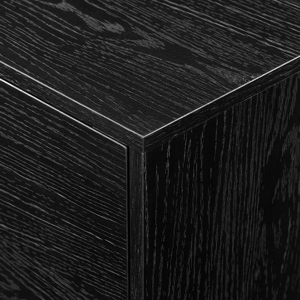 Noah Mid-Century Modern 80" Wood TV Stand - Sleek Storage, Adjustable Shelves & Cord Management