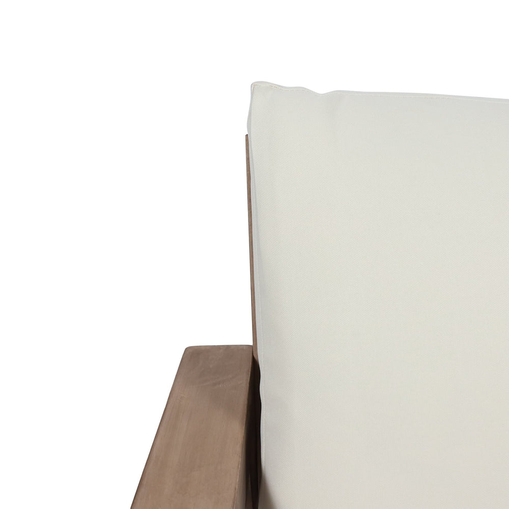 English Elm Christopher Knight Home® - WESTCHESTER Acacia Wood Floor Club Chair Brown — Slatted Back & Seat, Durable Outdoor Patio Seating 67306.00BBGE