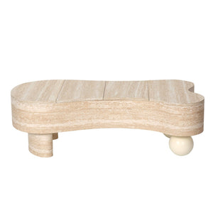 English Elm Entryway Console Table with Fluted Drawers Warm Woodgrain Finish for Hallway or Sofa W3040P455723