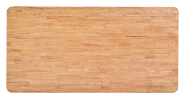 Zuo Modern Eazy Dining Table - Timeless Elegance With Durable Rubber Wood Frame For Modern Dining Spaces Natural Rubberwood 110392-zuo-modern