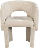 Emmet Beige Chenille Fabric Dining Chair / Accent Chair 439Beige-C Meridian Furniture