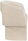 Emmet Beige Chenille Fabric Dining Chair / Accent Chair 439Beige-C Meridian Furniture