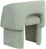 Emmet Mint Chenille Fabric Dining Chair / Accent Chair 439Mint-C Meridian Furniture