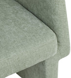 Emmet Mint Chenille Fabric Dining Chair / Accent Chair 439Mint-C Meridian Furniture