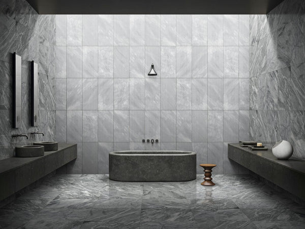 English Elm 12*24 Carrara Gray Polished Marble Tiles - Elevate Your Space With Timeless Elegance & Durability W1696104353