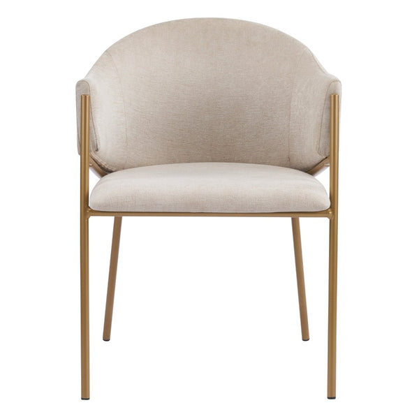 English Elm Modern Velvet Dining Chairs with Gold Metal Frame Glamorous Set of Two N776P224512D