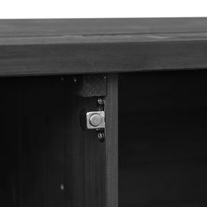 English Elm K&K Outdoor Kitchen Island Rolling Bar Cart with 1.2" 201 Stainless Top, Lockable Wheels, Spice Rack N707P235043B