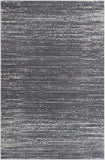 Unique Loom Oasis Calm Machine Made Abstract Rug Gray, Ivory 6' 0" x 9' 0"