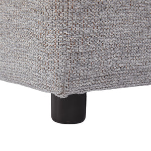 English Elm 86.6" Sectional Sofa Modular U-Shape Convertible Sofa Bed with Movable Ottoman, USB Ports & Chenille Comfort LIGHT GREY N719S002130R